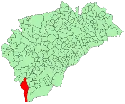 Localisation de Villacastín