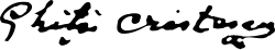 signature de Gheorghe Cristescu
