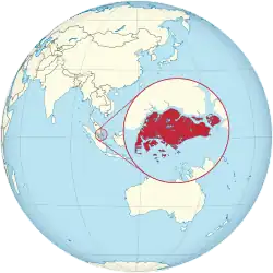 Description de l'image Singapore on the globe (Southeast Asia centered) zoom.svg.