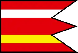 Drapeau de Slatina nad Bebravou