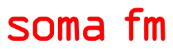 Description de l'image SomaFM logo (white).svg.