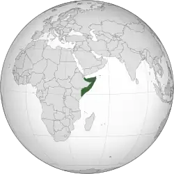 Description de l'image Somalia (orthographic projection).svg.