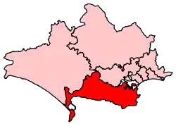 Carte de la circonscription