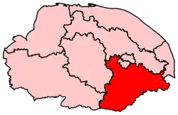 Carte de la circonscription