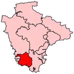 Carte de la circonscription