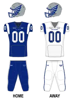 Description de l'image St. Louis Battlehawks UFL Uniform (2024).svg.