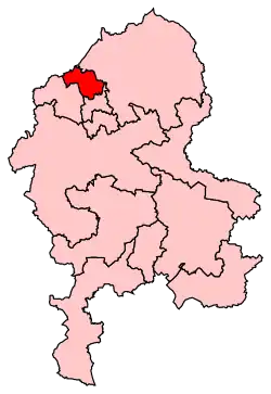 Carte de la circonscription