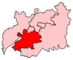 Carte de la circonscription