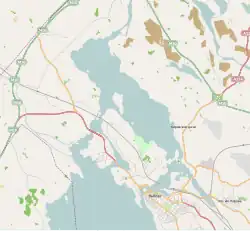 La baie sur OpenStreetMap