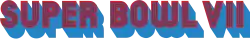 Description de l'image Super Bowl VII Logo.svg.
