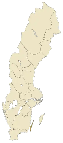 Localisation de Öland