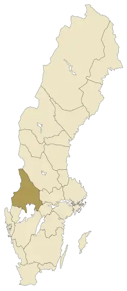 Localisation de Värmland