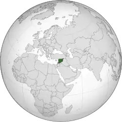 Description de l'image Syria (orthographic projection) disputed.svg.