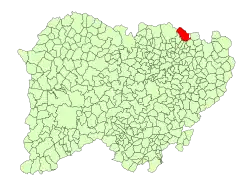 Localisation de Aldeanueva de Figueroa