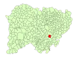 Localisation de Berrocal de Salvatierra