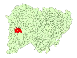 Localisation de Castillejo de Martín Viejo