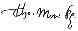 signature de Thomas More