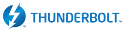 Description de l'image Thunderbolt logo.svg.