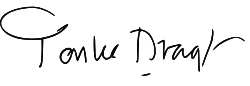 signature de Tonke Dragt