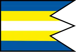 Drapeau de Trenčianska Teplá