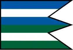 Drapeau de Trnovec nad Váhom