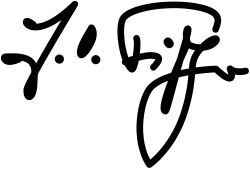 signature d'Ernst Otto Fischer