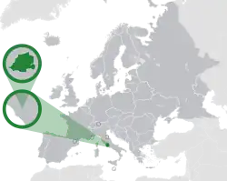 Description de l'image Vatican_Europe_Location.svg.