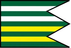 Drapeau de Večelkov