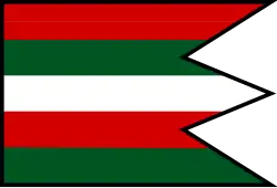 Drapeau de Vyšný Tvarožec