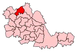 Carte de la circonscription