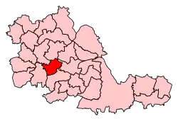 Carte de la circonscription