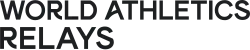 Description de l'image World Athletics Relays (wordmark).svg.