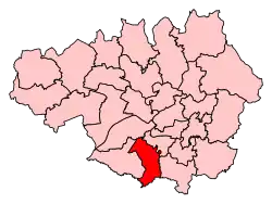 Carte de la circonscription