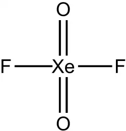 Image illustrative de l’article Dioxydifluorure de xénon