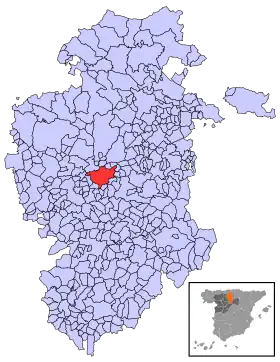 Localisation de Castañares