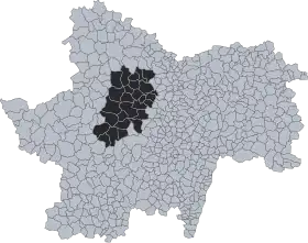 Localisation de Communauté urbaine Creusot Montceau