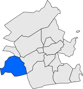 Localisation de Bonastre