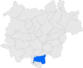 Localisation de Castellbell i el Vilar