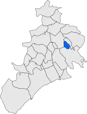 Localisation de Castellvell del Camp