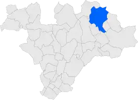 Localisation de Fogars de Montclús