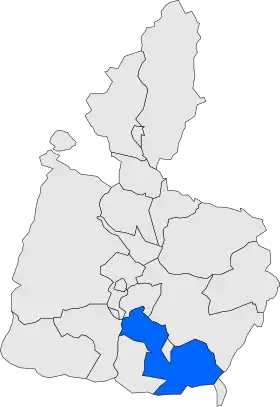 Localisation de Gavet de la Conca