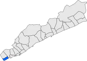 Localisation de Montgat