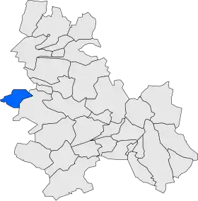 Localisation de Montmaneu