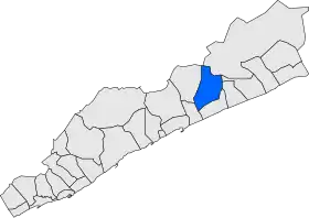 Localisation de Sant Cebrià de Vallalta