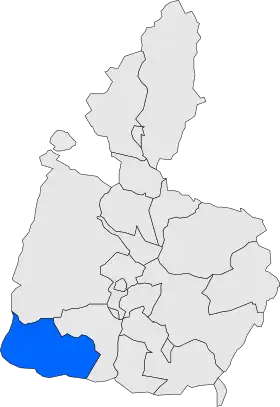Localisation de Sant Esteve de la Sarga