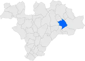 Localisation de Santa Maria de Palautordera