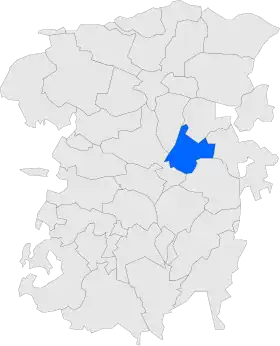 Localisation de Vilada