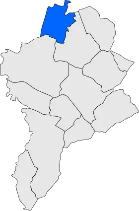 Localisation de La Pobla de Massaluca