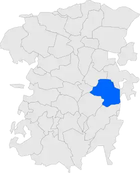 Localisation de La Quar