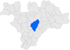 Localisation de Les Franqueses del Vallès